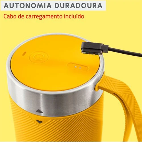 Forno Elétrico de Bancada Liquidificadora Portátil Moulinex LM1C0210 | 300ml - Amarelo