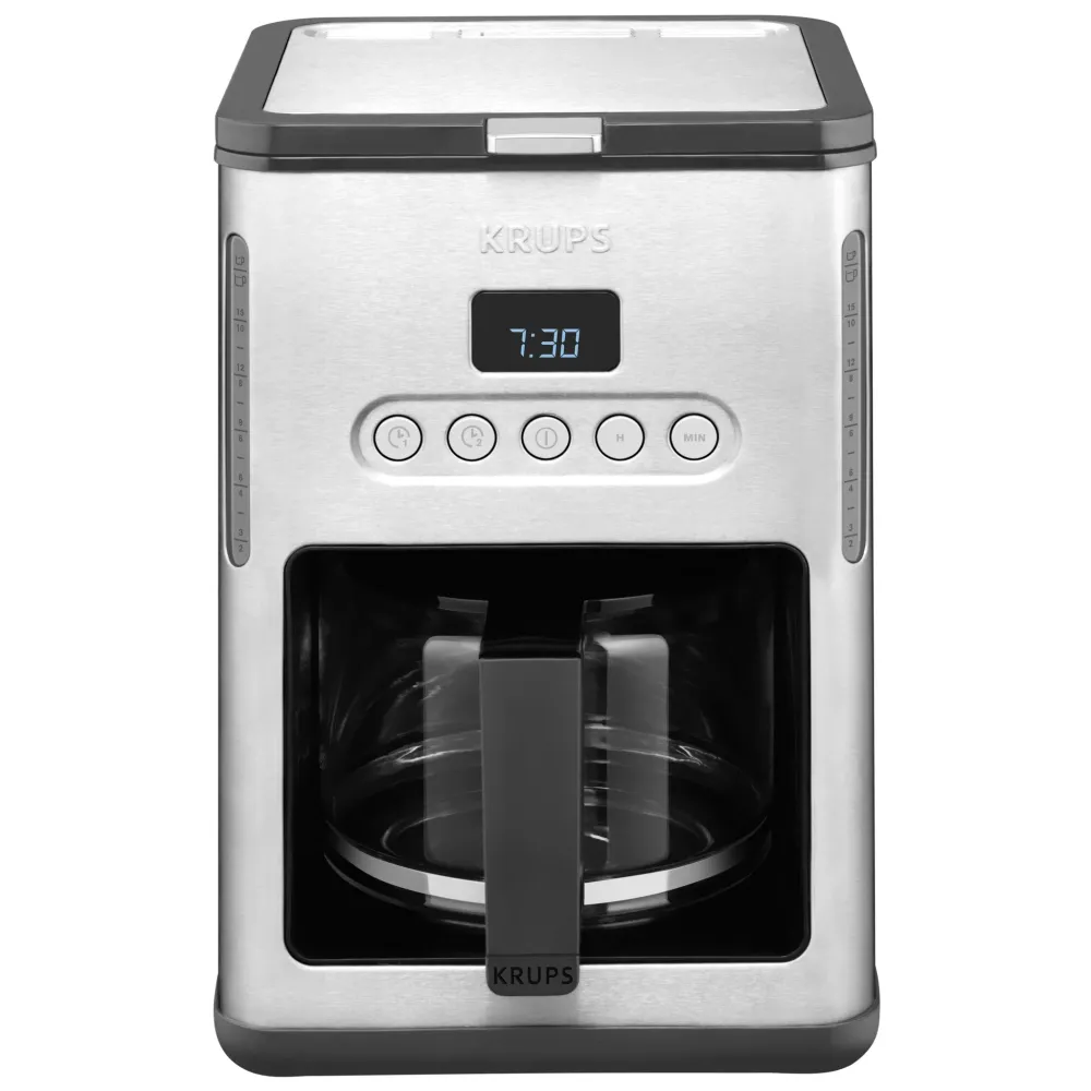 Cafeteira Filtro Krups KM442D10 | 1.25L, 1000W, 15 chávenas
