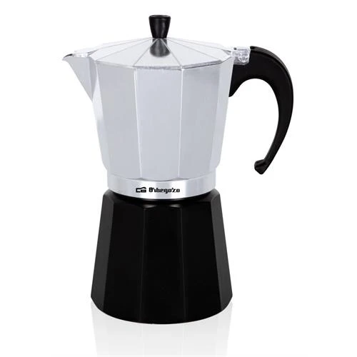 Cafeteira Orbegoz KFM130 | 1 Chávena, Alumínio Cinza / Preto
