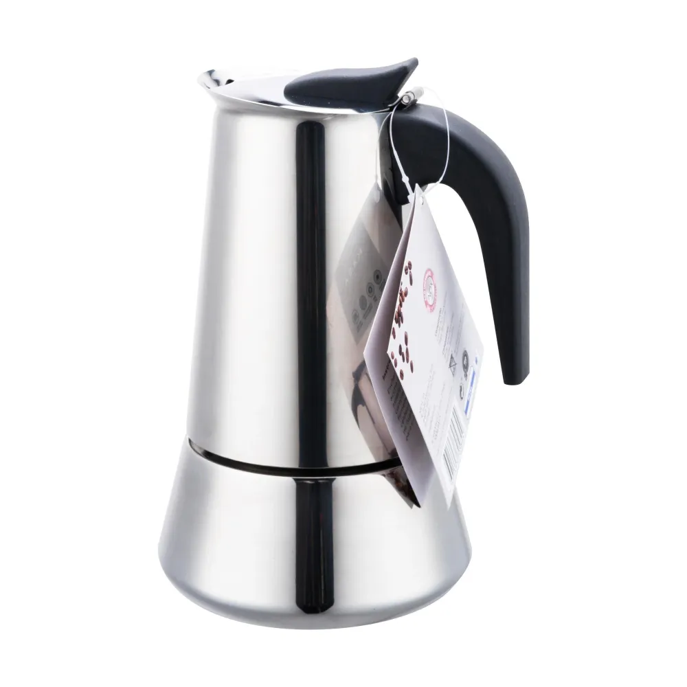 Conjunto Cafeteira ço Inox com 9 Chávenas