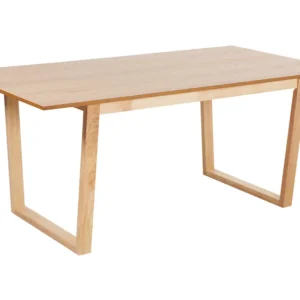Dining Table 180 x 95 cm Light Wood CAMDEN