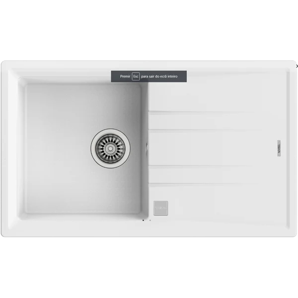 Lava Loiç TEKA Stone 50 B-tg | 1 Bacia, Tegranito, 50cm