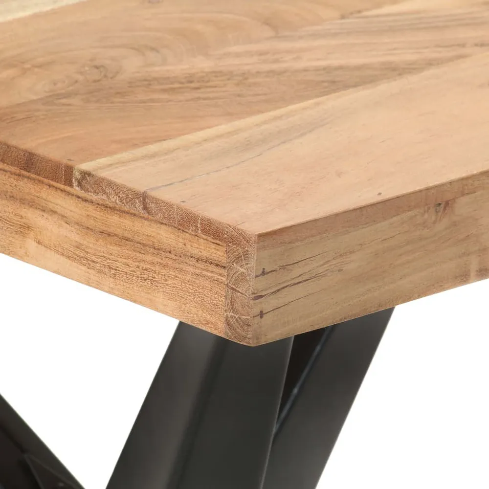 Premium de Luxo Mesa de jantar 200x90x76 cm madeira recuperada maciç