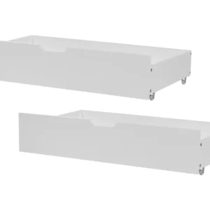 Set 2 Bed Storage Drawers Marfim RUMILLY