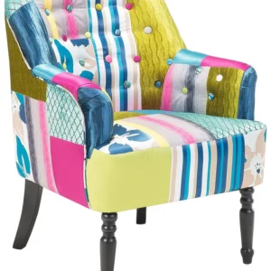 Armchair MANDAL Fabric Multicolour para Inverno
