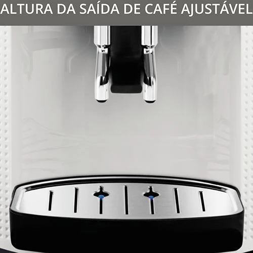 Máquina de Café Automática com Moinho Krups EA810570 Roma - Branca