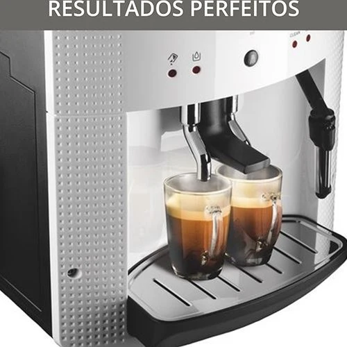 Máquina de Café Automática com Moinho Krups EA810570 Roma - Branca