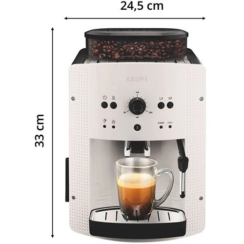 Máquina de Café Automática com Moinho Krups EA810570 Roma - Branca