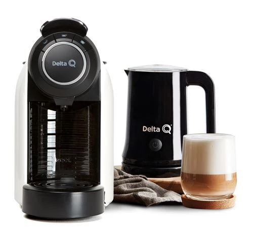 Máquina de Café Delta Qit Qool Evolution + MilQ | ço Inoxidável |