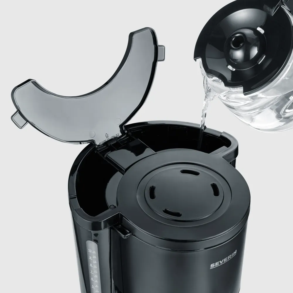 Máquina de Café de Filtro Severin KA9554 | 1.25L, Apagamento-auto, 1000W