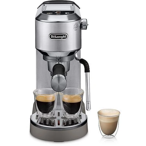 Máquina de Café Manual DeLonghi Dedica Duo EC890.M - Metálico - Outlet - Grade