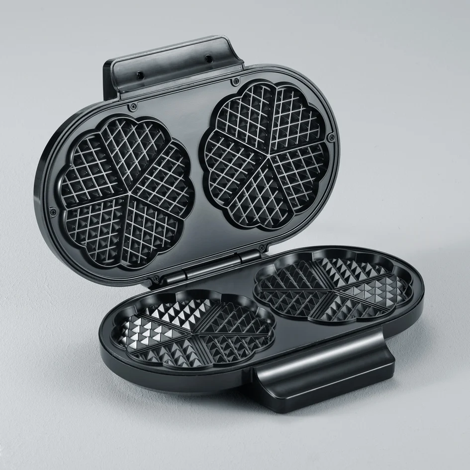 Premium Inox Máquina de Waffles Severin WA 2106 | Dupla, 1200W, Antiaderente
