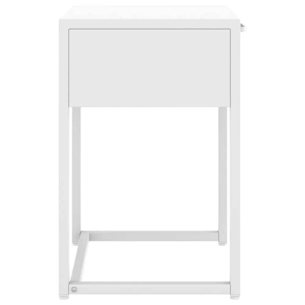 Cama Articulada Mesa de cabeceira 38x35x54 cm ço branco