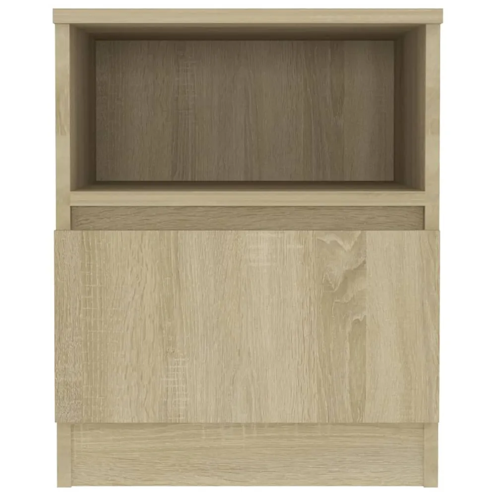 Cama Articulada Mesa de cabeceira derivados de madeira carvalho sonoma