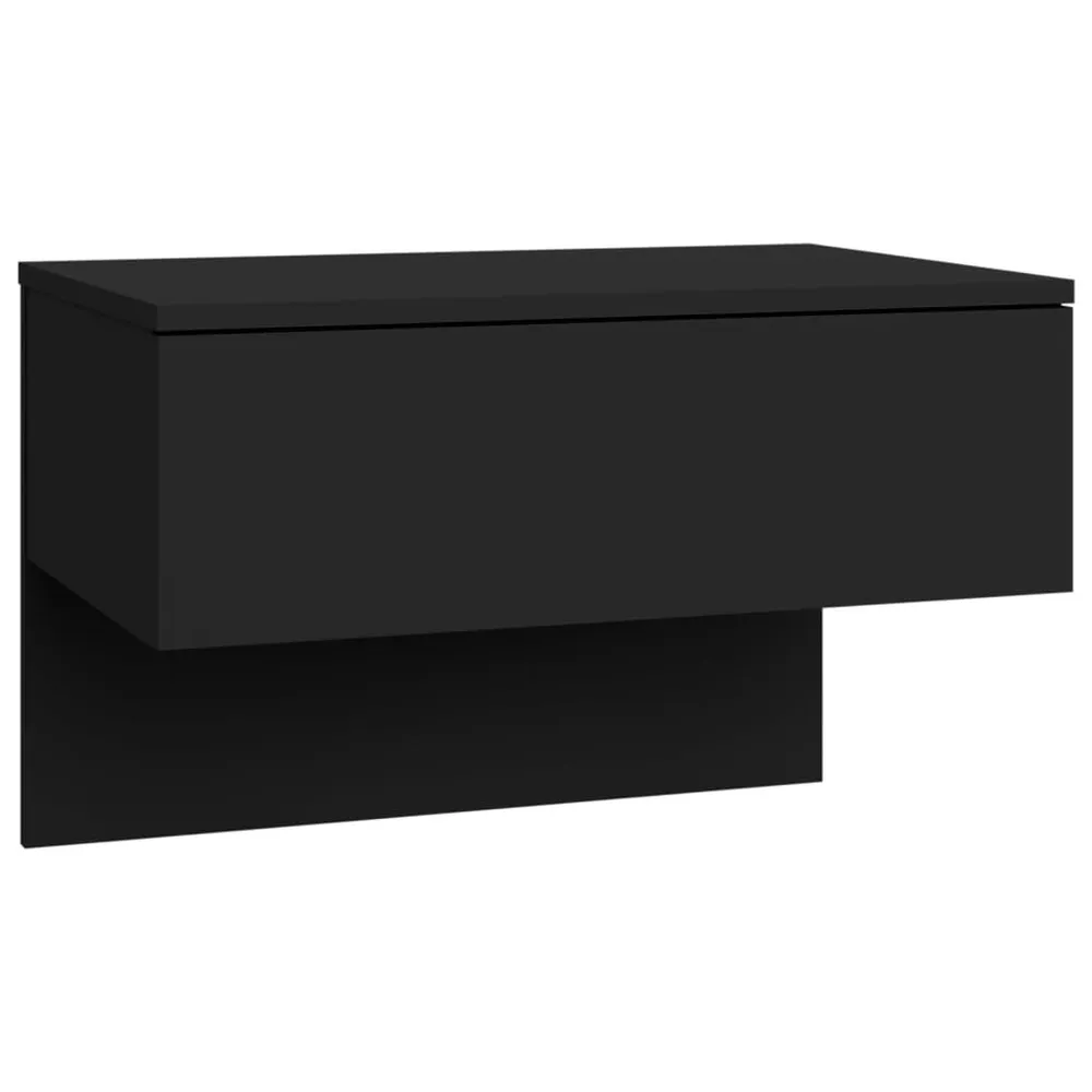 Cama Articulada Mesa de cabeceira montagem na parede preto