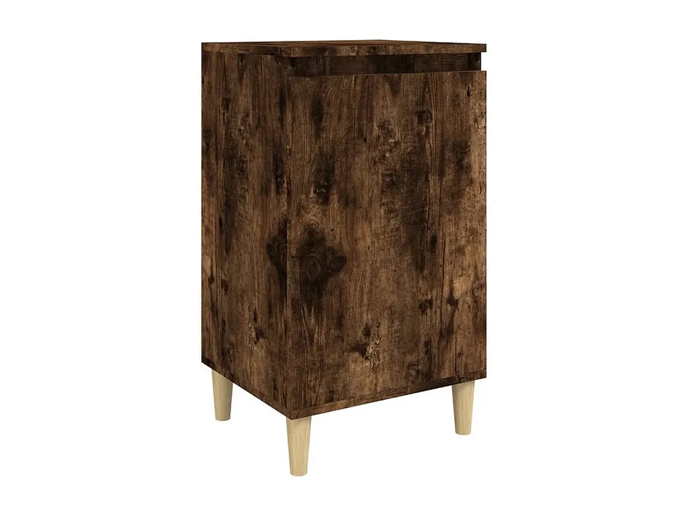 Guarda-Roupa Espelhado Mesa cabeceira 40x35x70 cm derivados madeira carvalho fumado