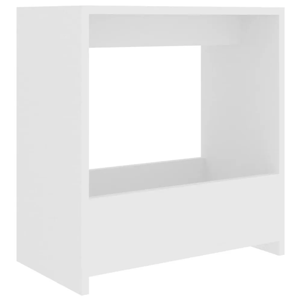 Mesa de apoio 50x26x50 cm derivados de madeira branco