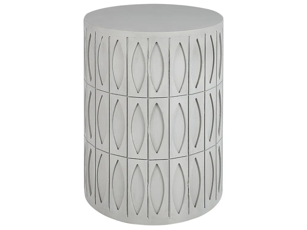 Mesa de apoio cinzenta clara DEARA