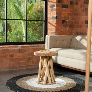 Mesa de apoio em teca com uma cor integral - GAYANA