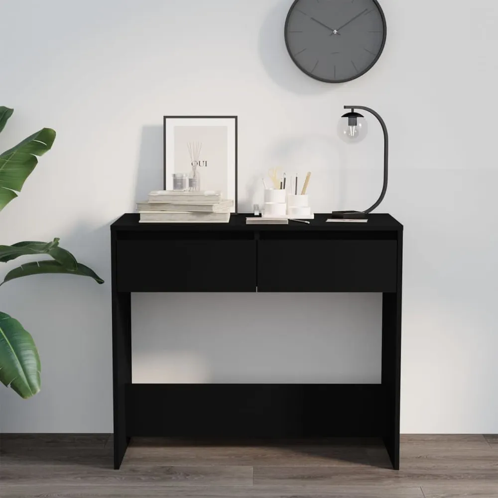 Mesa consola 89x41x76,5 cm ço preto