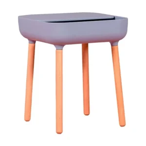 Mesa Lateral Pop Estilo Nórdico - Cinza