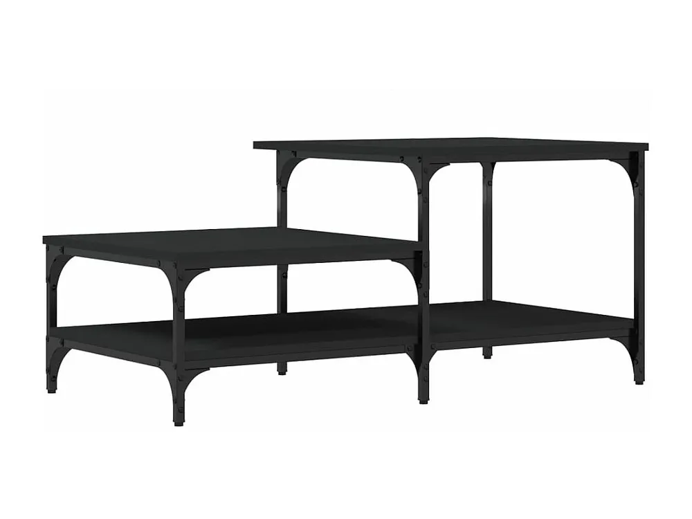 Mesa de centro 100x50,5x45 cm derivados de madeira preto