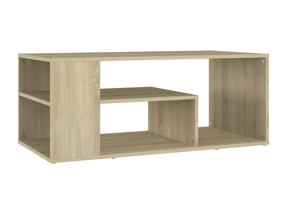 Mesa de centro 100x50x40 cm contraplacado carvalho sonoma