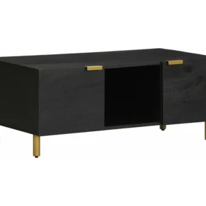 Mesa de centro 100x54x40 cm derivados de madeira preto