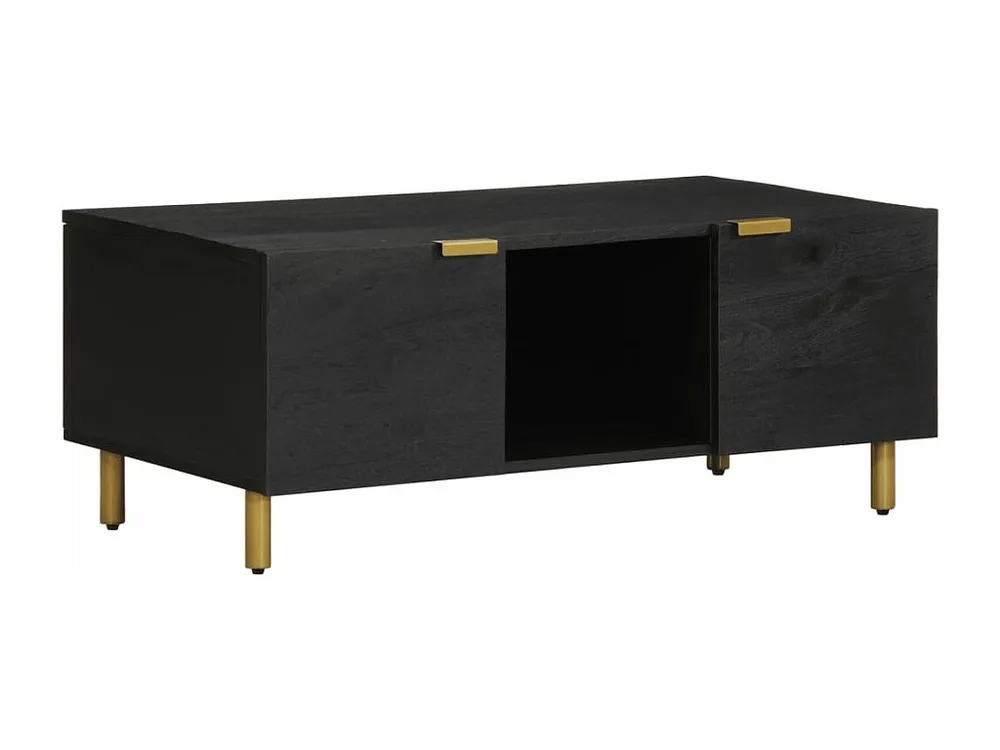 Mesa de centro 100x54x40 cm derivados de madeira preto