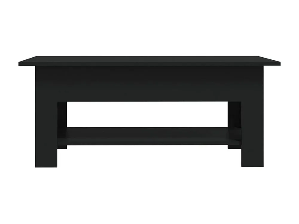 Mesa de centro 102x55x42 cm contraplacado preto