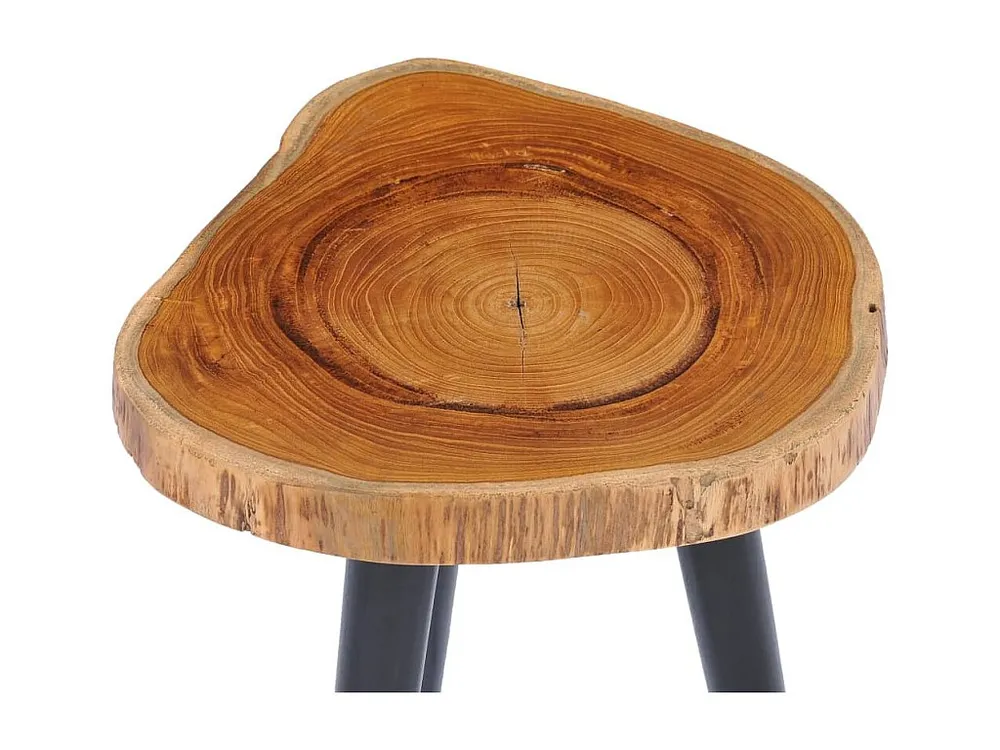 Mesa de centro 40x45 cm madeira de teca maciç