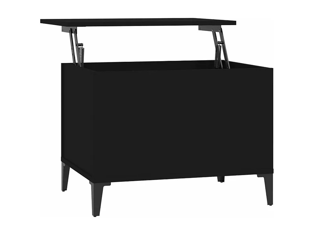 Mesa de centro 60x44,5x45 cm derivados de madeira preto