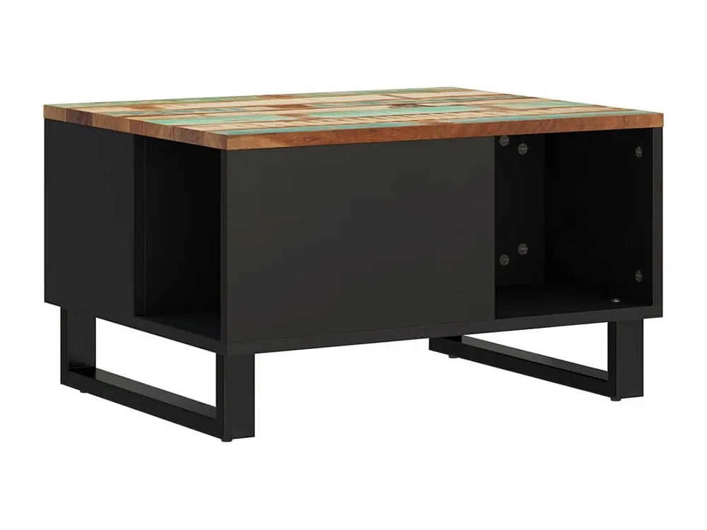 Mesa de centro 60x50x35 cm madeira recuperada maciç