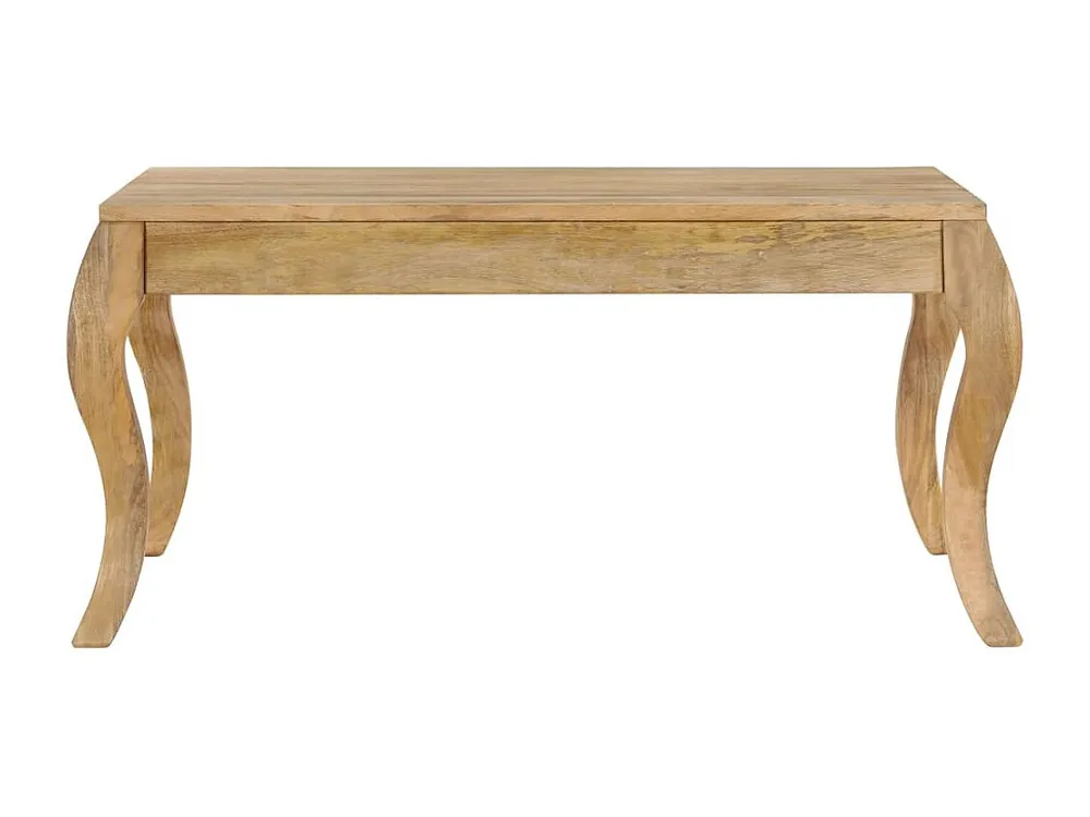 Mesa de centro 80x80x40cm madeira mangueira maciç