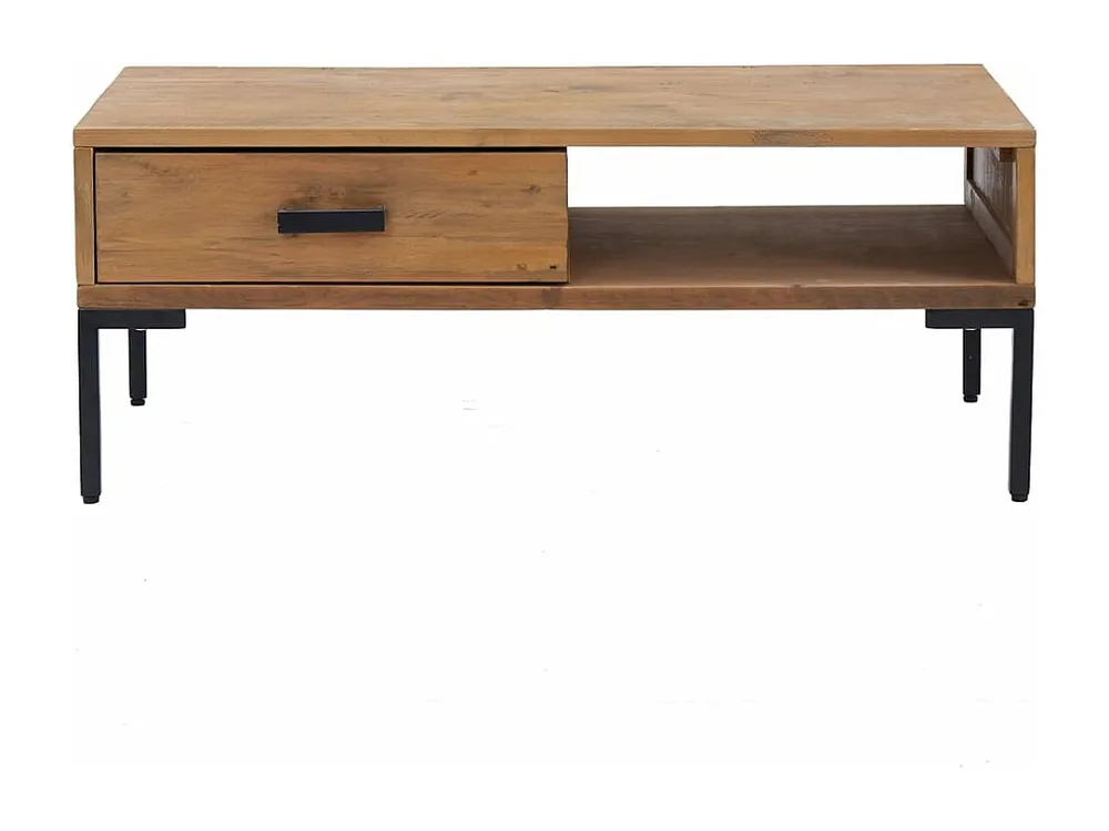 Mesa de centro 90x50x35 cm pinho maciço