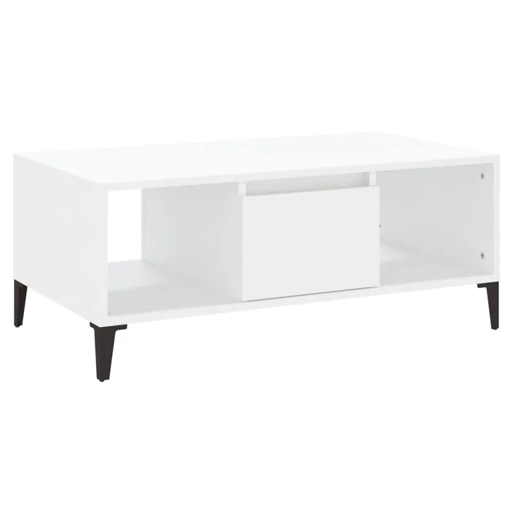 Mesa de centro 90x50x36,5 cm derivados de madeira branco