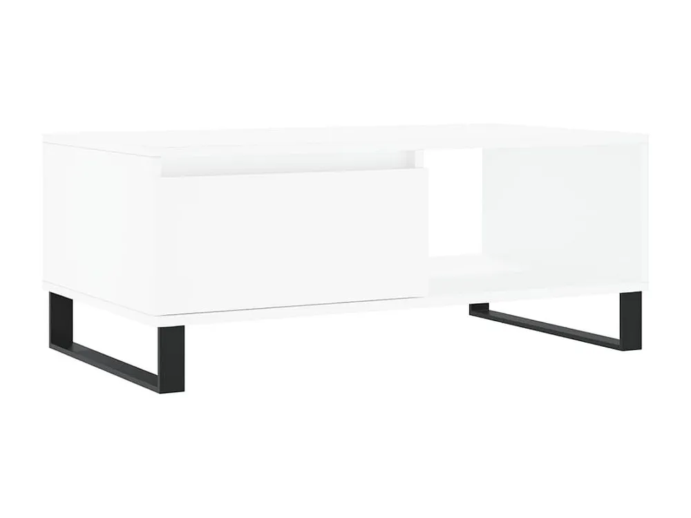 Mesa de centro 90x50x36,5 cm derivados de madeira branco