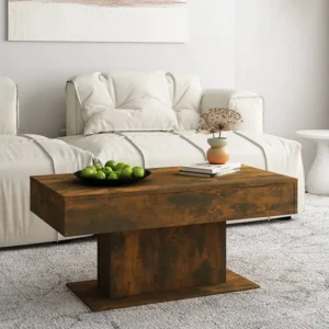 Mesa de centro 96x50x45 cm derivados de madeira carvalho fumado