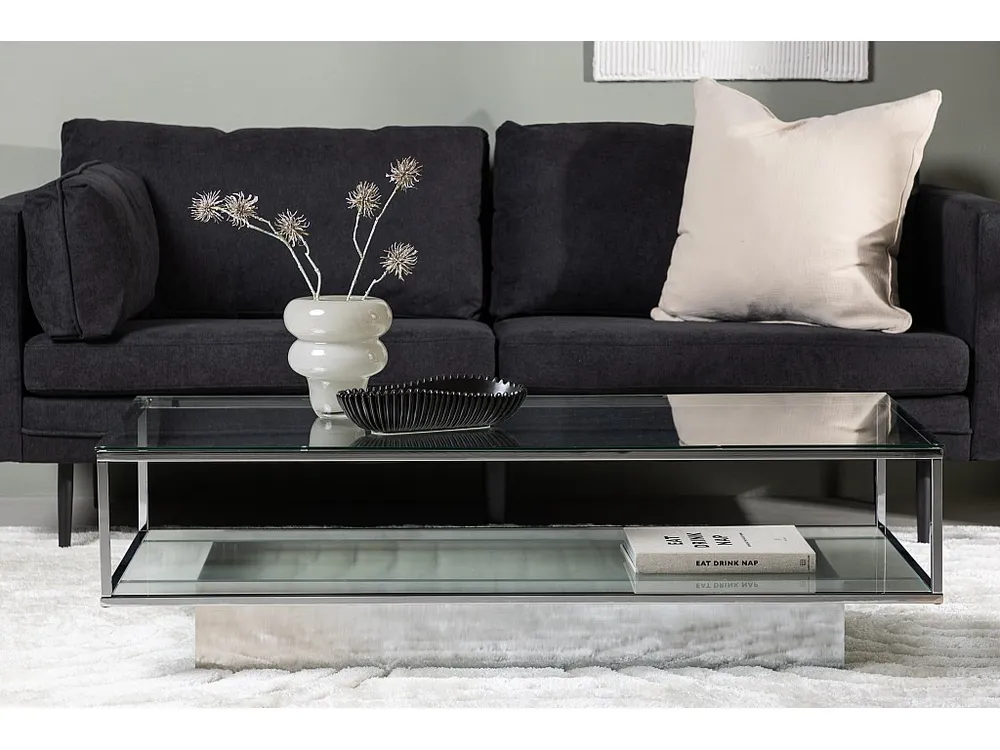 Mesa Centro MAGLEHEM CT60 60x130x38 Transparente