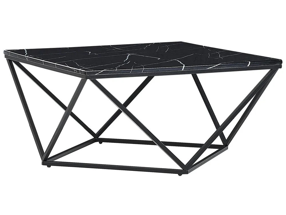 Mesa de centro MDF Preto MALIBU