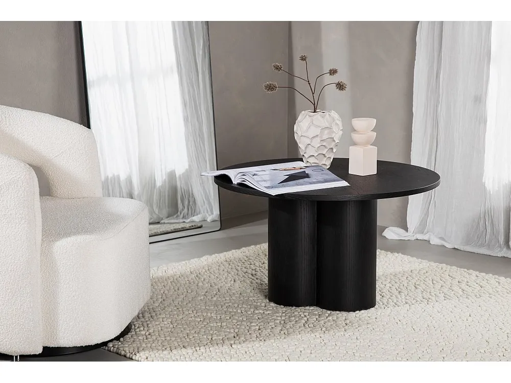 Mesa Centro OLIVIA CT80 80x80x45 Preto