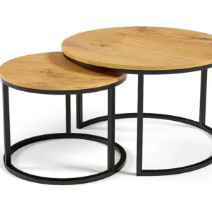 Mesa Centro RABEN CT75 75x75x47 Laranja
