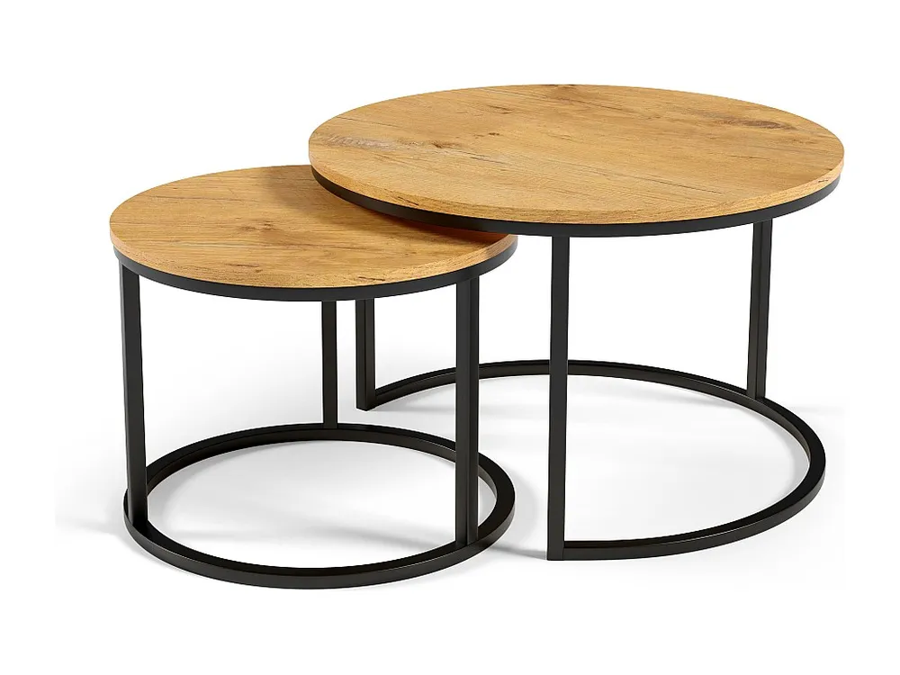Mesa Centro RABEN CT75 75x75x47 Laranja