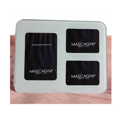 Organizador de Fotos Moldura Mascagni 973/3i para 3 Fotos - Azul