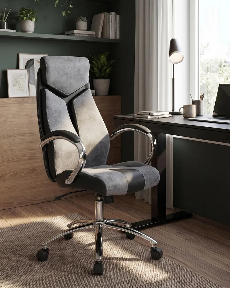 Móvel Compacto Office Chair Grey FORMULA