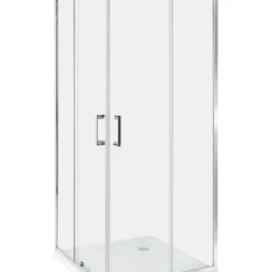 Cabine de duche 80 x 80 x 185 cm Prateado TELA