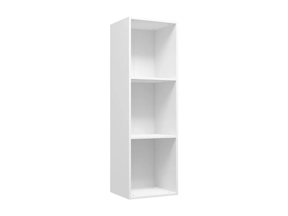 Estante/móvel de TV 36x30x114 cm contraplacado branco