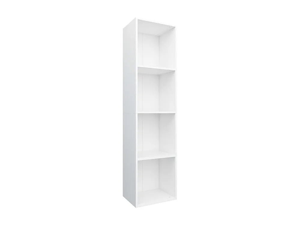 Estante/móvel de TV 36x30x143 cm contraplacado branco