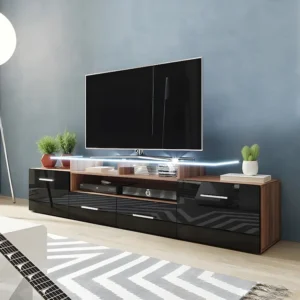 Mesa para TV Charlotte 117, O número de portas: 2, 194x38x39cm