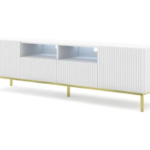 Movel Tv RAVENNA CCK RTV200 2D2D 200x42x58 Branco